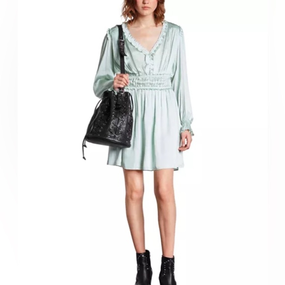 The Kooples • Long Sleeve Ruffle Dress